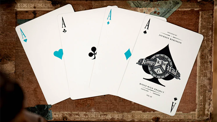 Limited Edition No.13 Table Players Vol.20 Playing Cards - Kings Wild Project