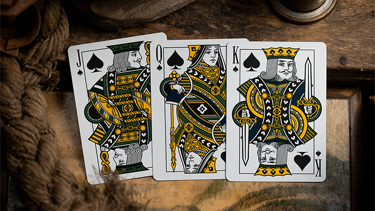 GILDED No.13 Table Players Vol.37 Playing Cards - Kings Wild Project