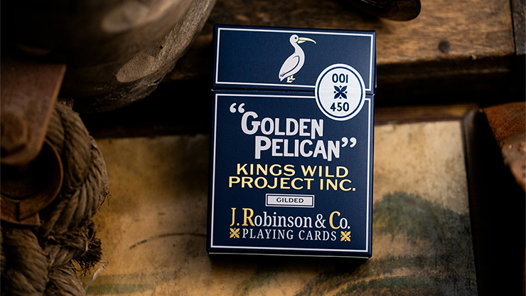 GILDED No.13 Table Players Vol.37 Playing Cards - Kings Wild Project