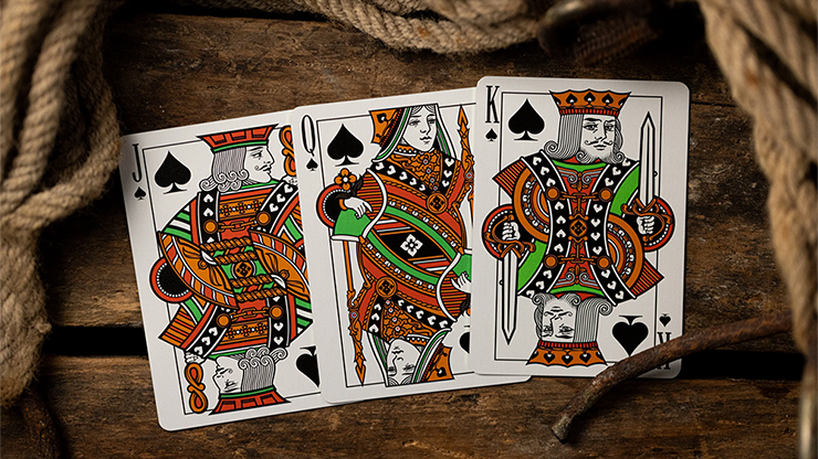 GILDED No.13 Table Players Vol.41 Playing Cards - Kings Wild Project