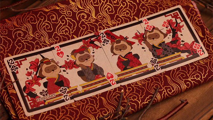 Tanuki Yukaku (Hanafuda) Playing Cards - Room One