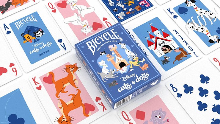 Bicycle Disney Cats & Dogs Playing Cards