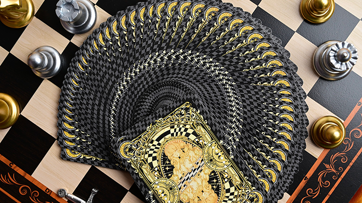 Chess (Black) Playing Cards - Hidden Light