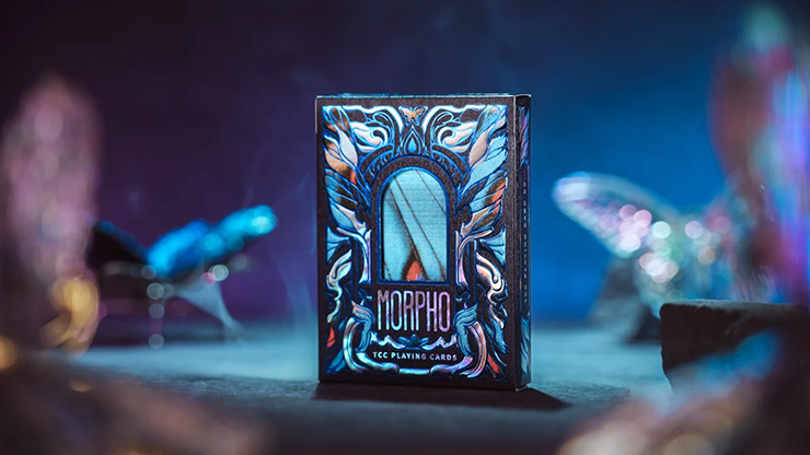 Morpho V2 (Sapphire) Playing Cards - TCC Fashion – The Card Inn