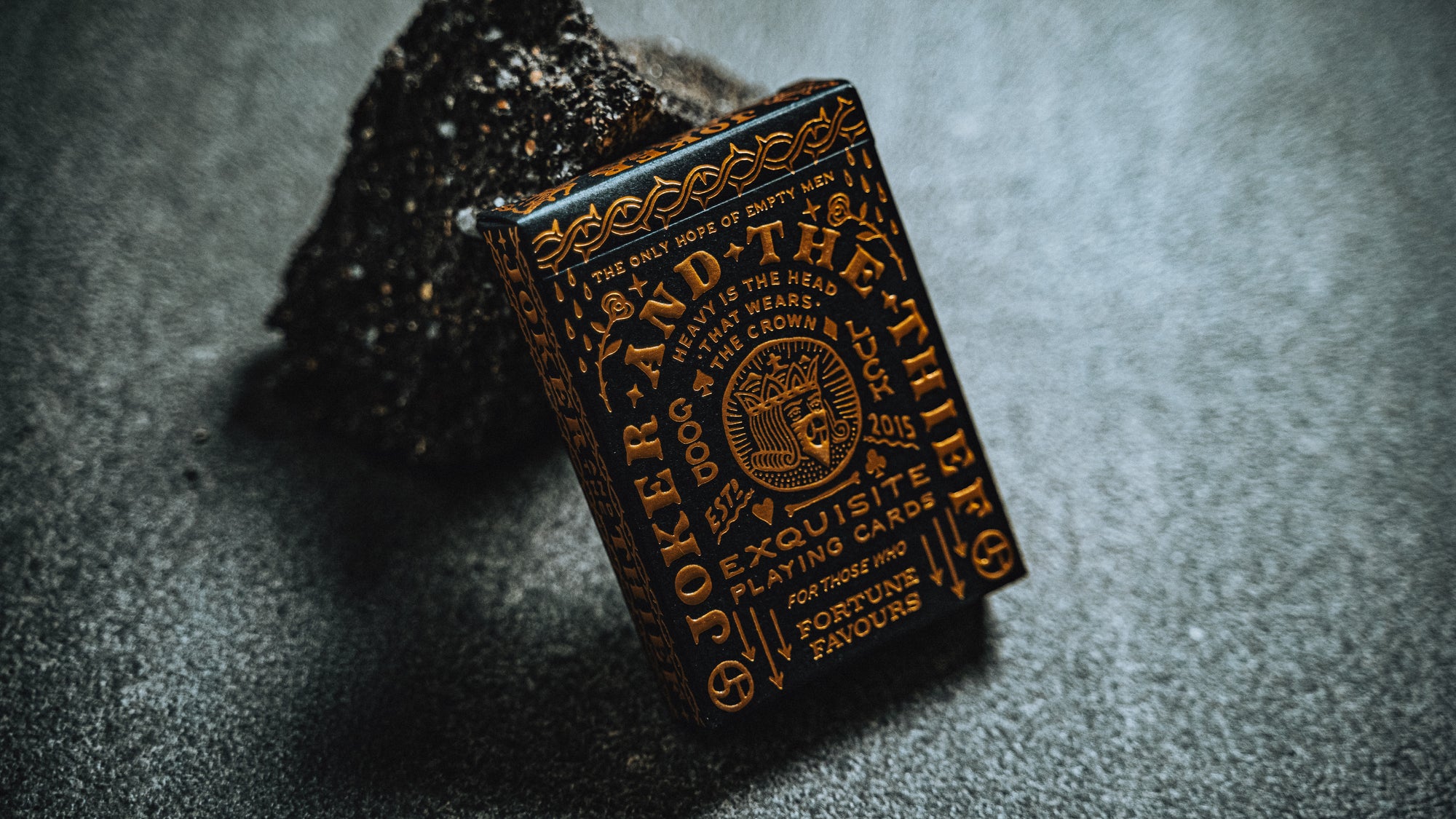 Crown Playing Cards GILDED Gold (Edition of 500) - Joker & The Thief