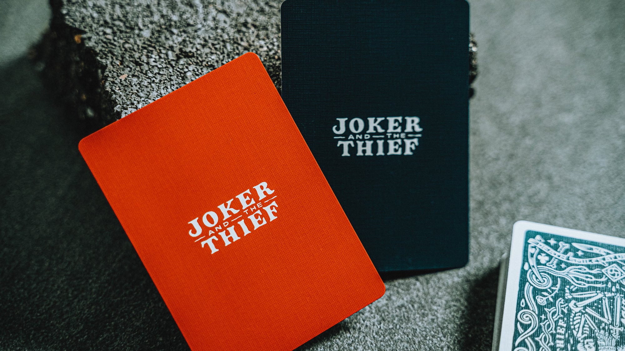 Crown Playing Cards (Blue) - Joker & The Thief