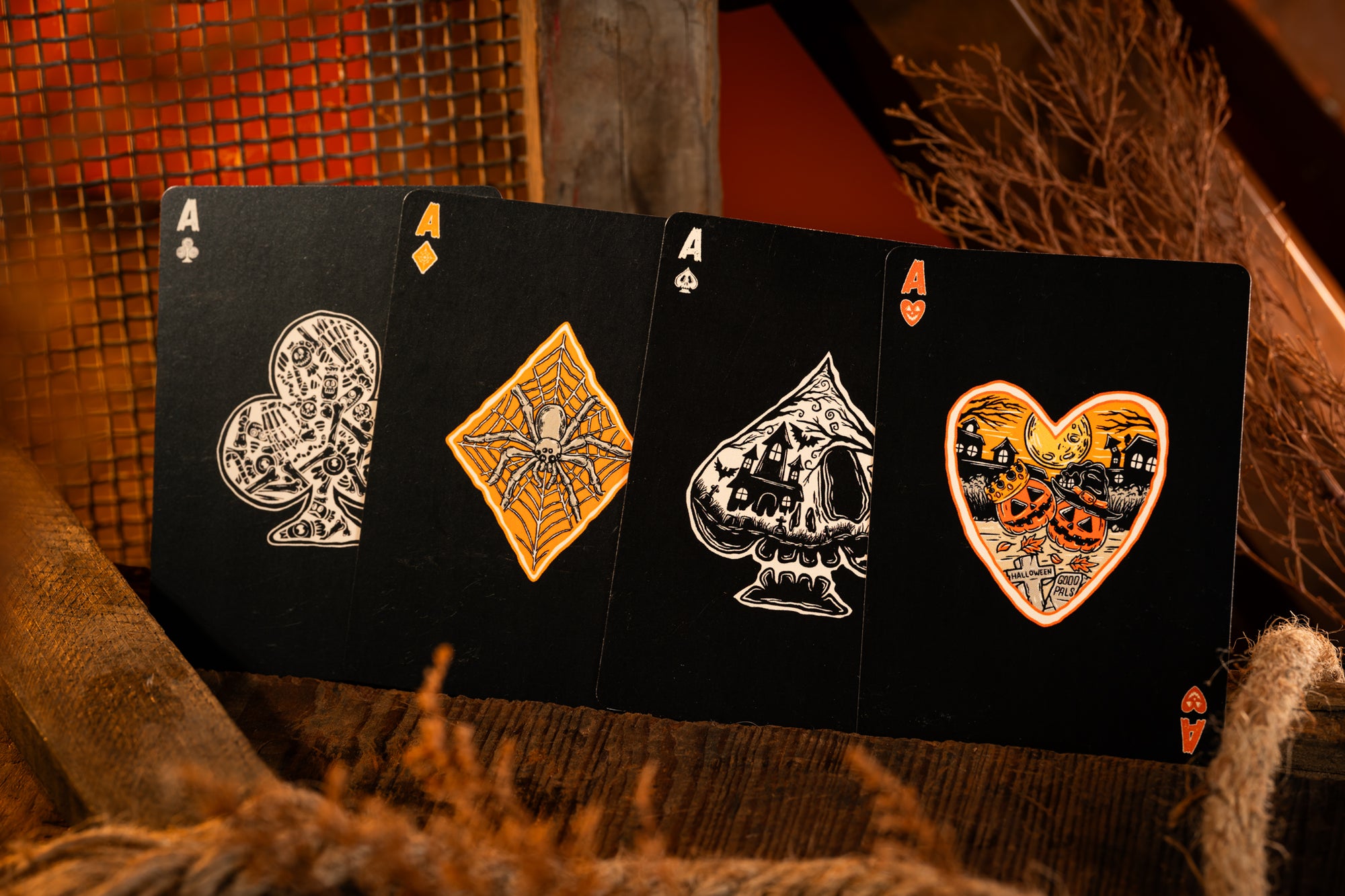 Good Pals Halloween Tales Playing Cards (V2 Special Edition) - Halloween Cards