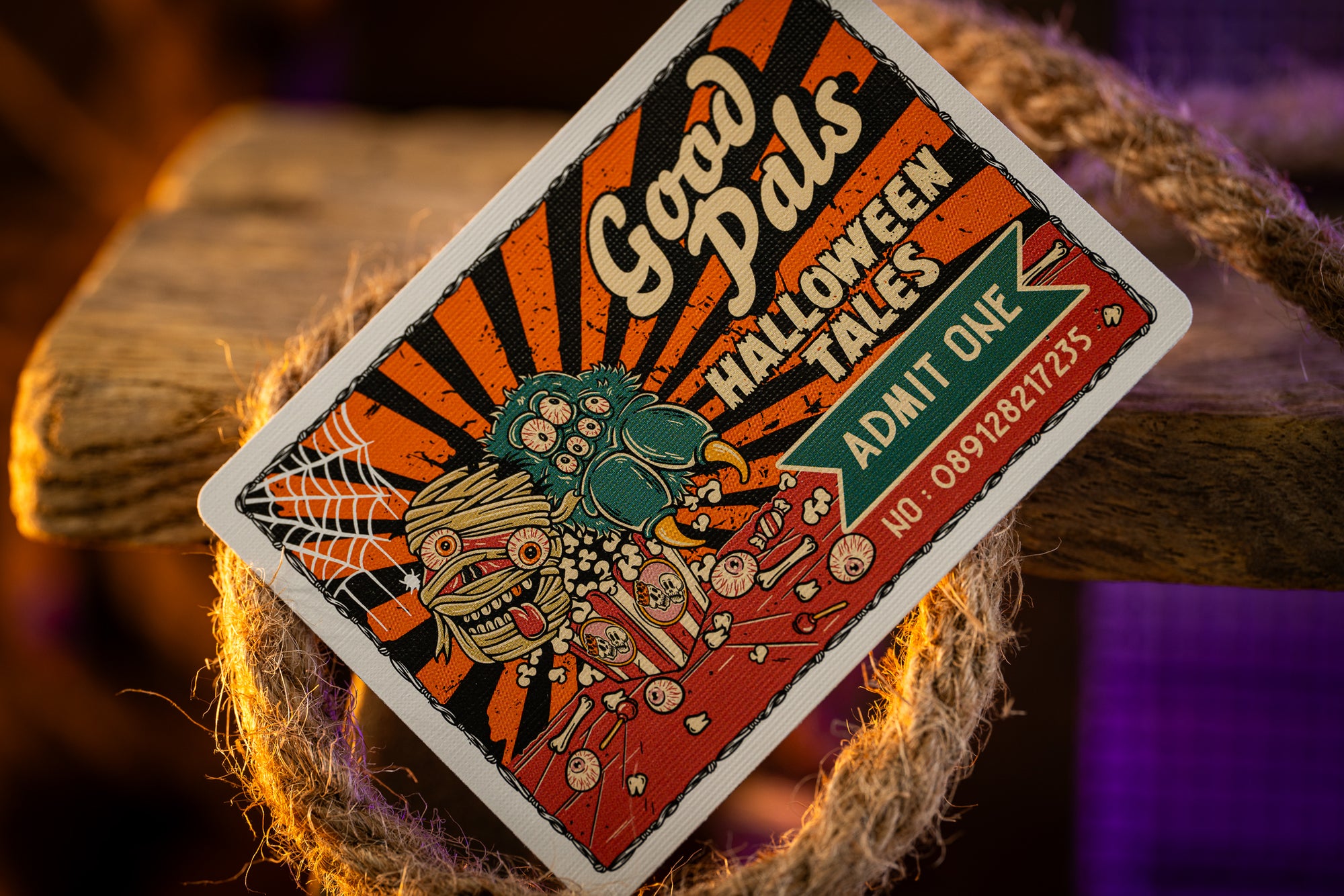 Good Pals Halloween Tales Playing Cards Volume 1 - (Standard Edition)