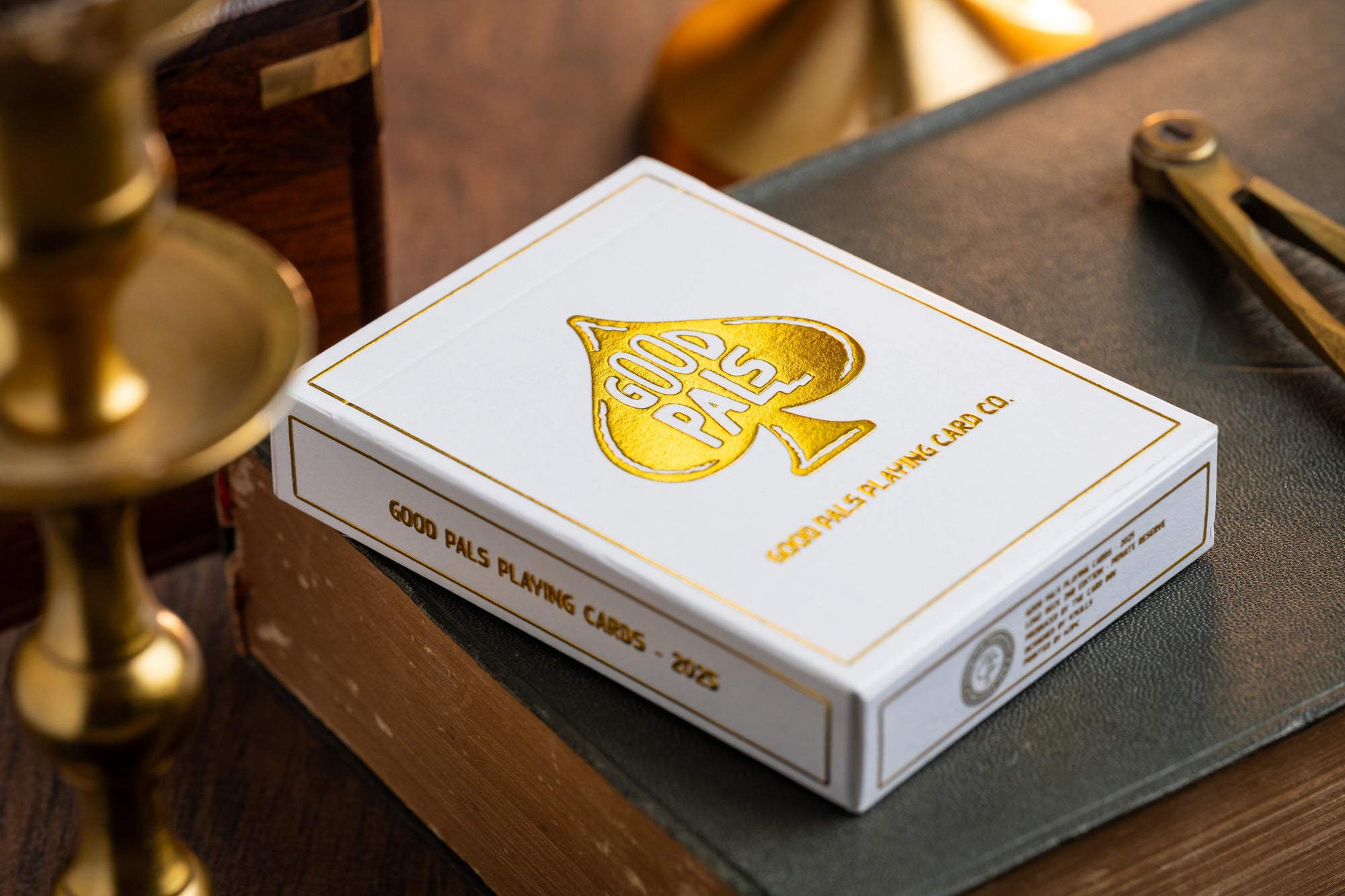 Good Pals Logo Playing Cards - Gold Foiled Private Reserve