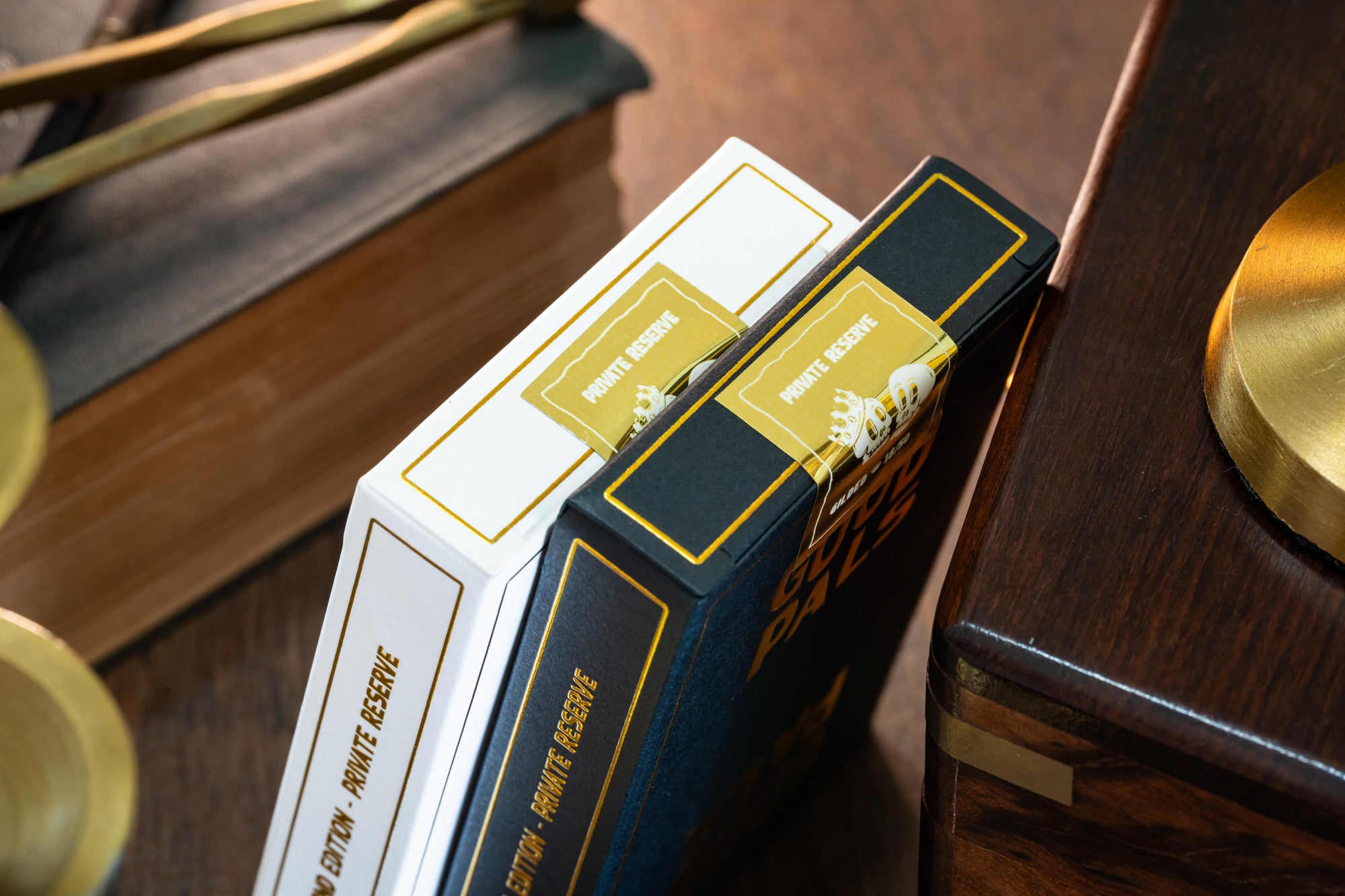 GILDED Good Pals Logo Playing Cards (Gold Private Reserve) - Edition of 50
