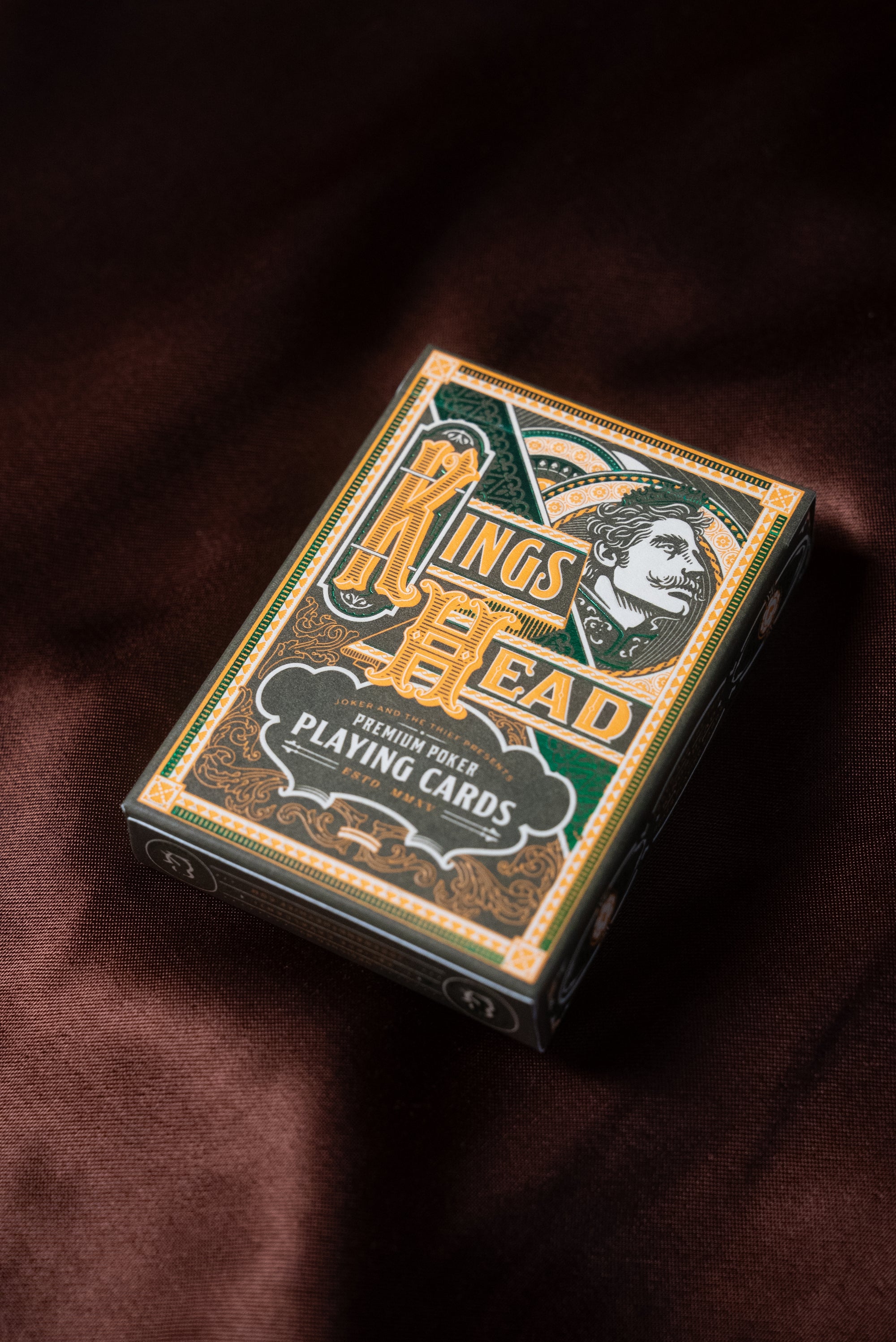 Kings Head Playing Cards (Gold Foil Edition) - Joker & The Thief