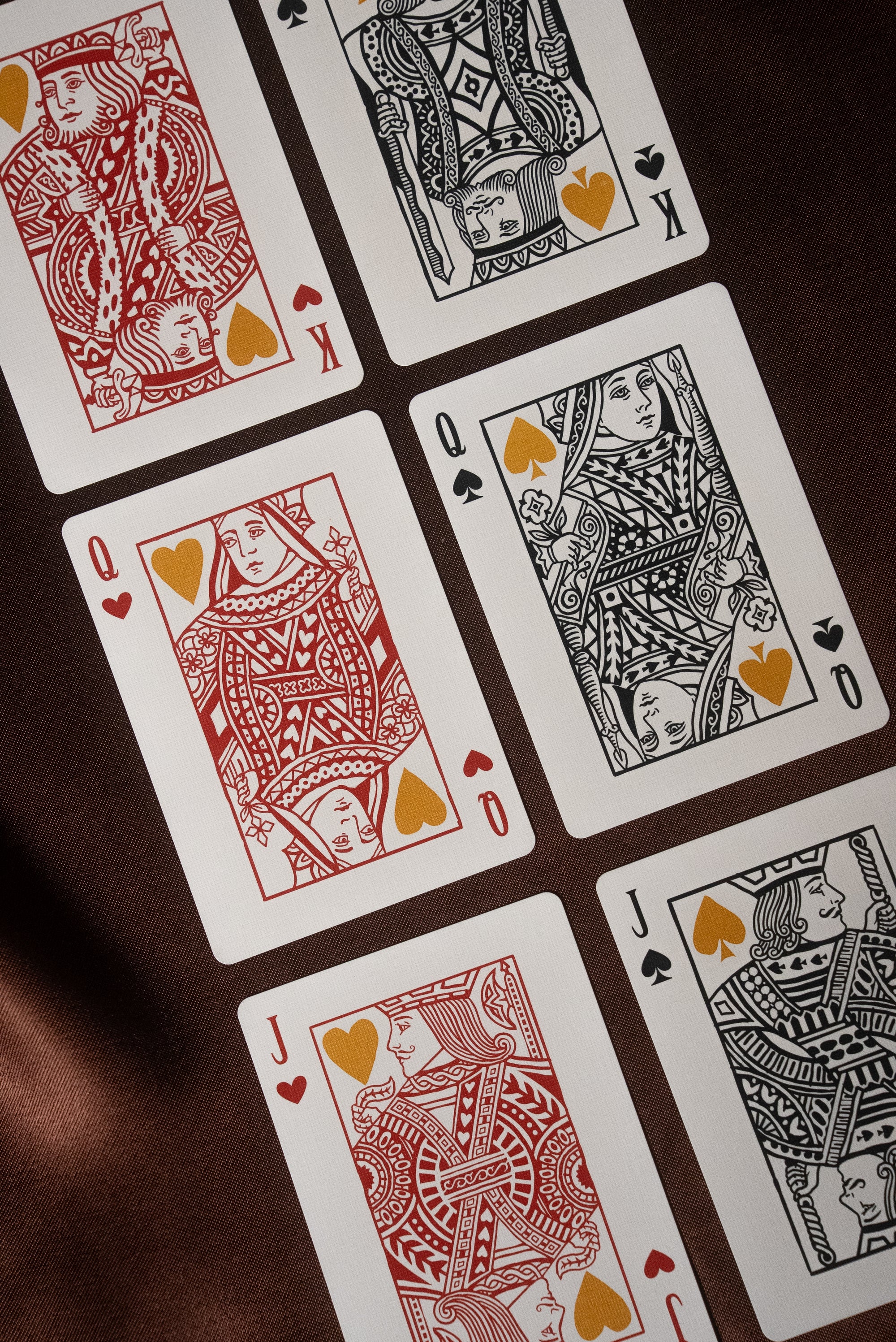 Kings Head Playing Cards (Red & Blue) - Joker & The Thief