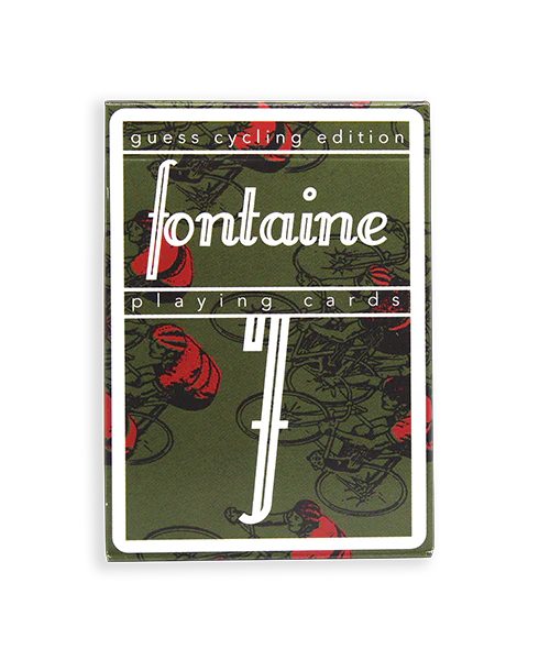 Fontaine x Guess Cycling Playing Cards