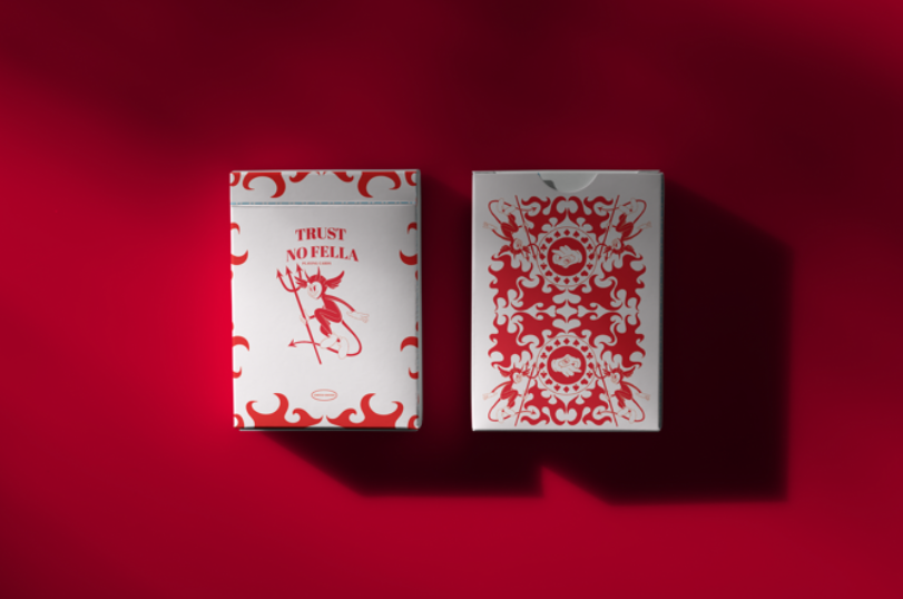 Trust No Fella Playing Cards