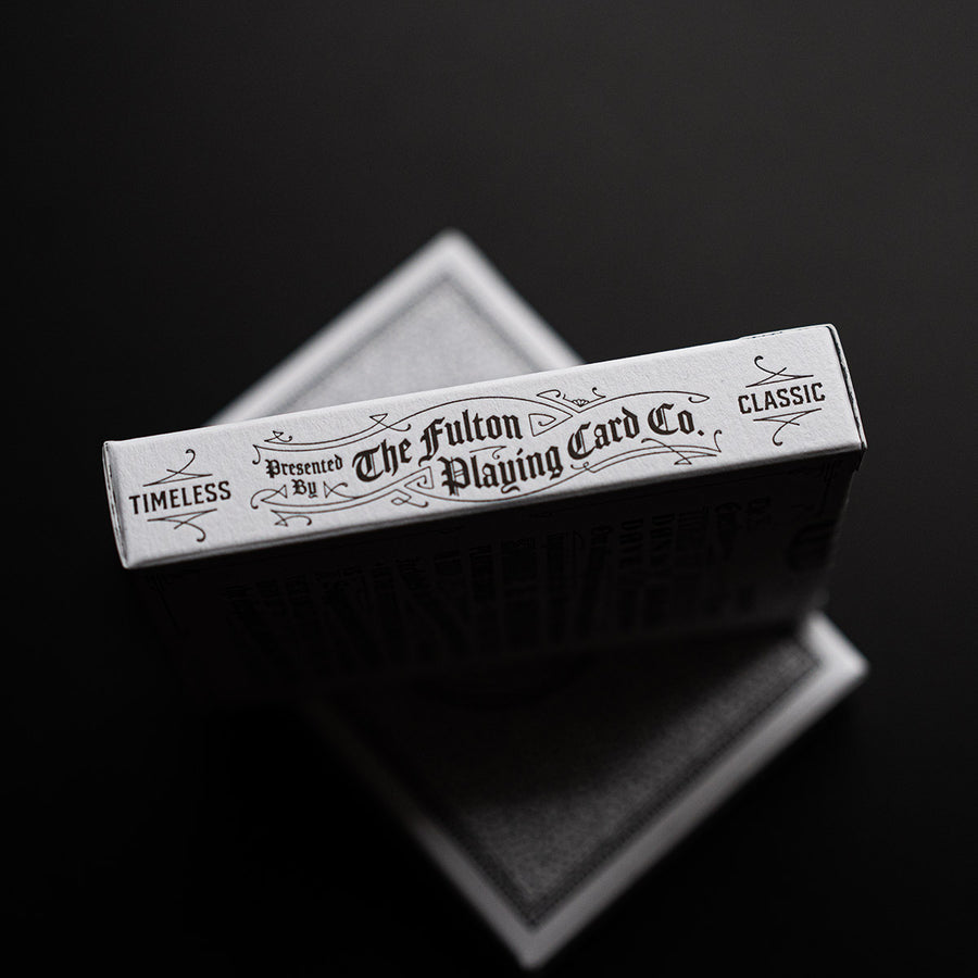 Smoke & Mirrors 15th Anniversary Playing Cards - Black / White