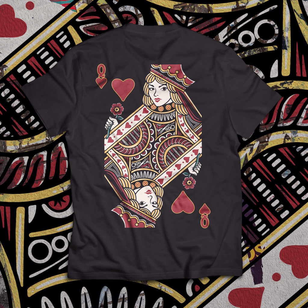 Queen of Hearts Graphic T-Shirt - Created by Good Pals