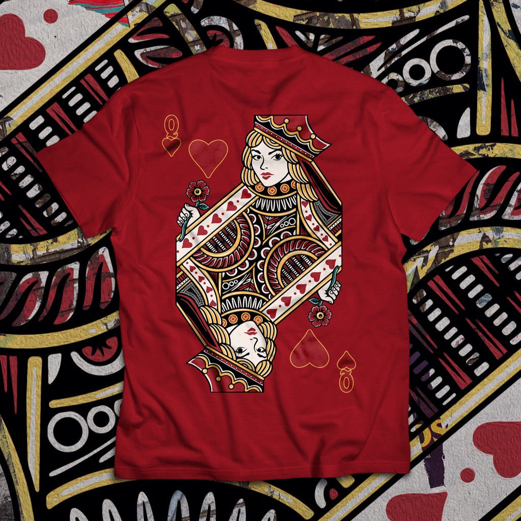 Queen of Hearts Graphic T-Shirt - Created by Good Pals