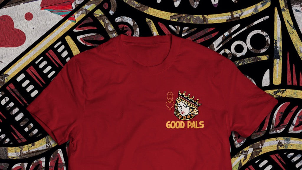 Queen of Hearts Graphic T-Shirt - Created by Good Pals