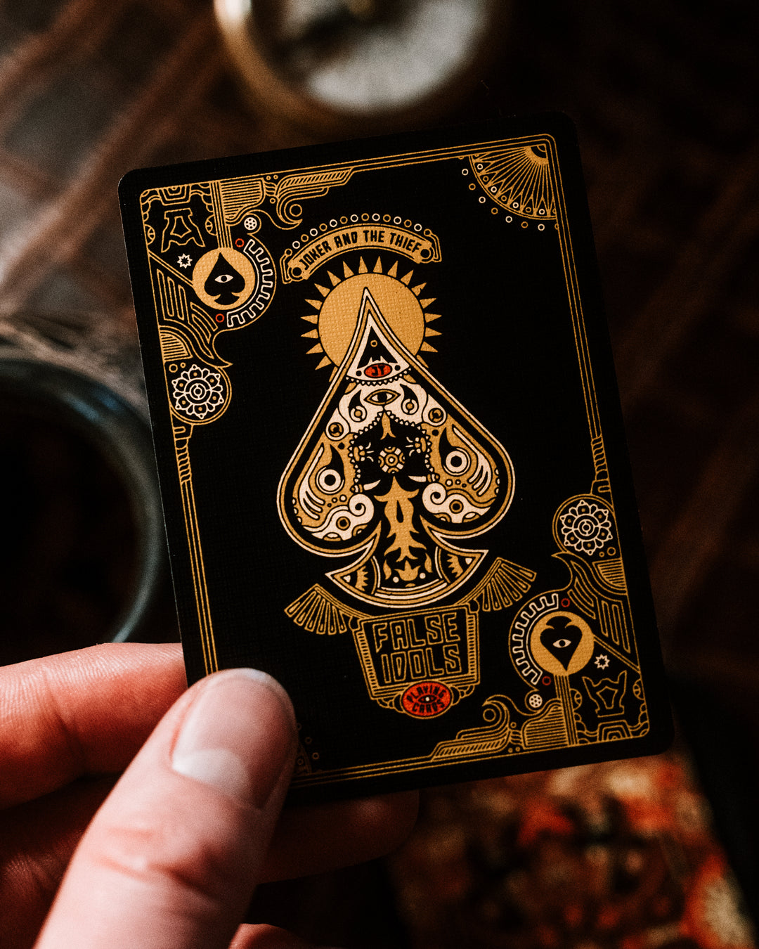 False Idols Playing Cards (Totem Edition of 300) - Joker & The Thief