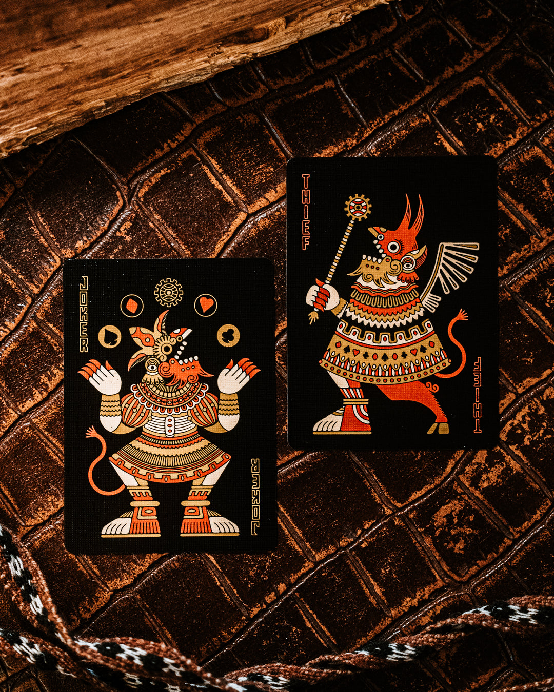 False Idols Playing Cards (Totem Edition of 300) - Joker & The Thief