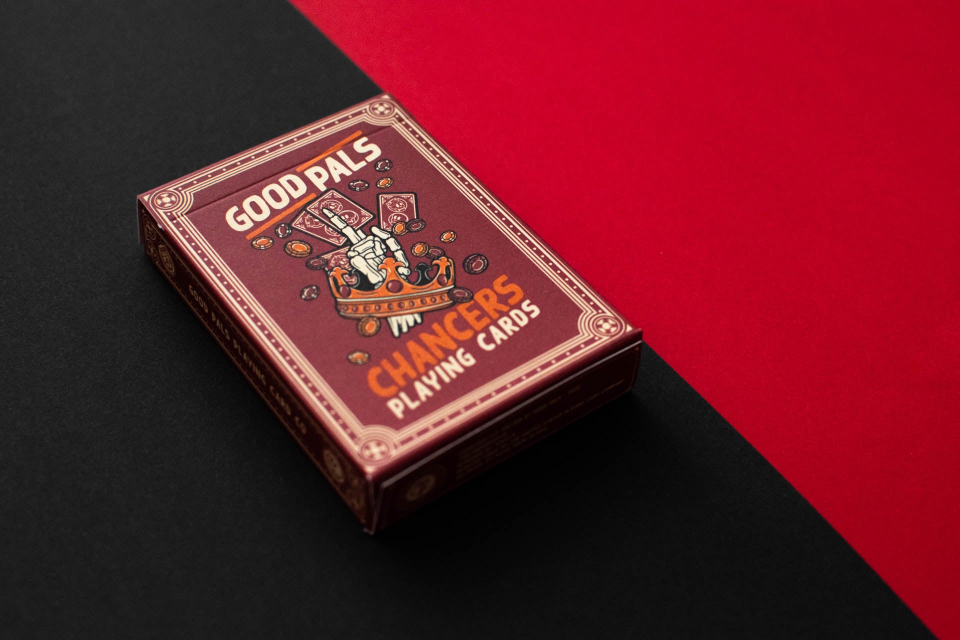 Chancers V2 Playing Cards (Burgundy) - Good Pals