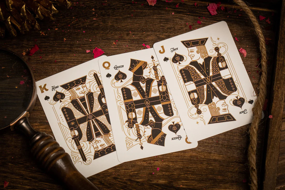 Palmistry Playing Cards (Golden Ivory Edition) - Riffle Shuffle