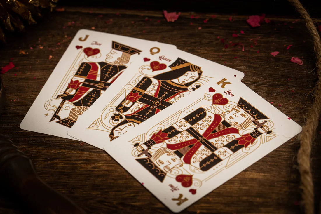 Palmistry Playing Cards (Golden Ivory Edition) - Riffle Shuffle