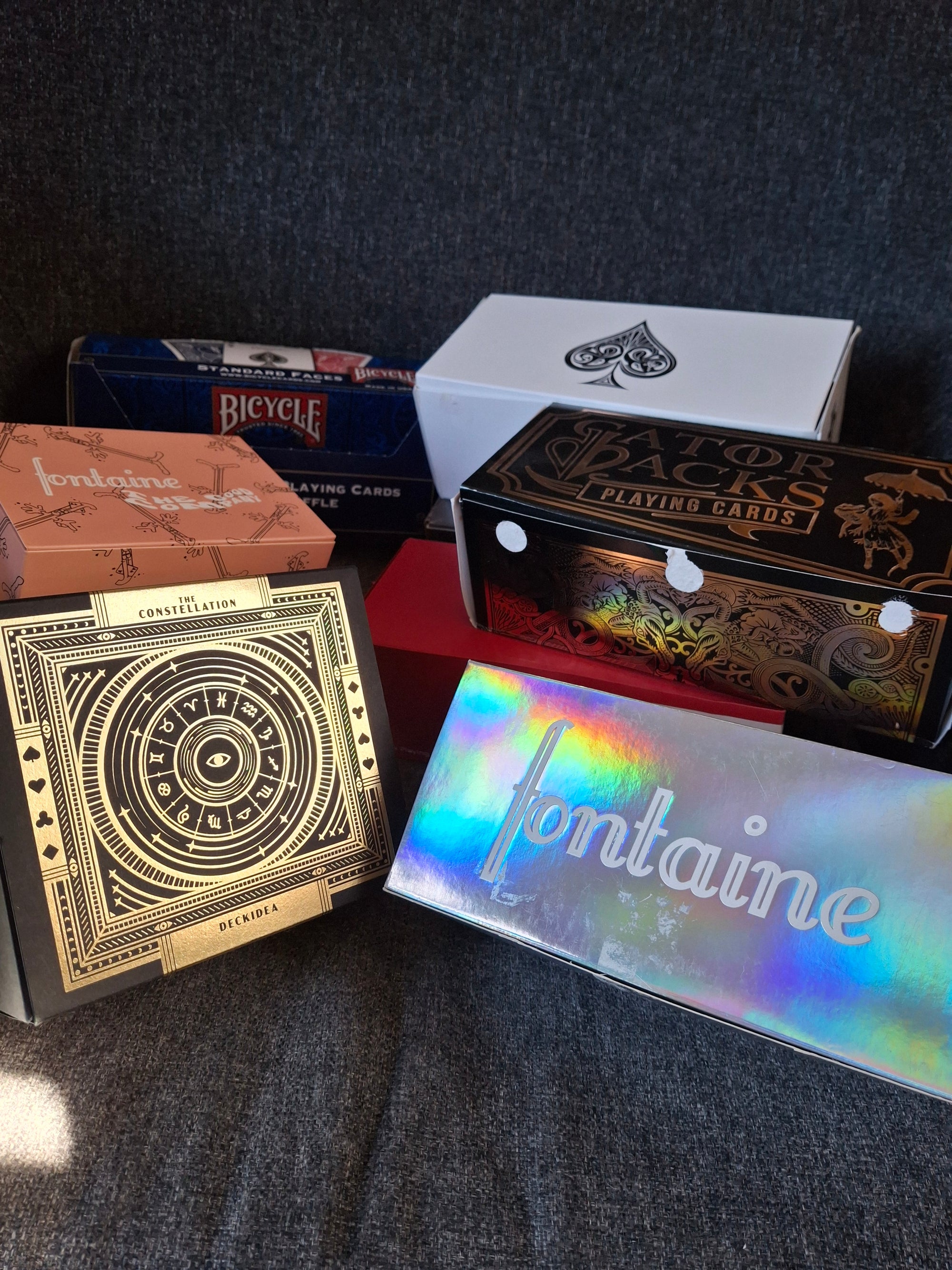 Mystery Decks 6 Pack - The Card Inn Mystery Playing Cards