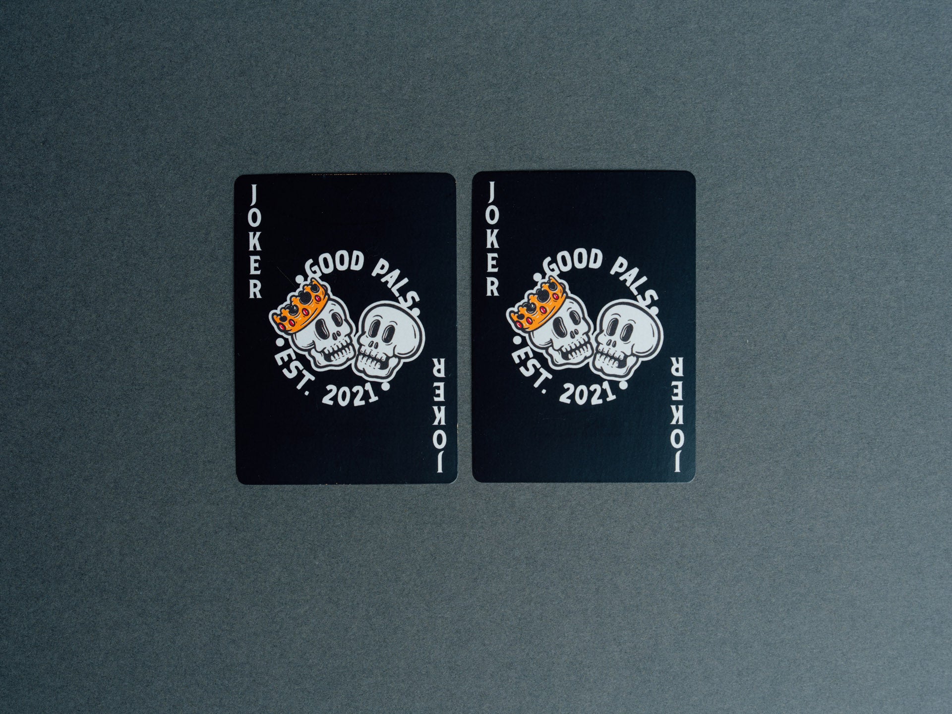 Good Pals King Logo Playing Cards (Black)
