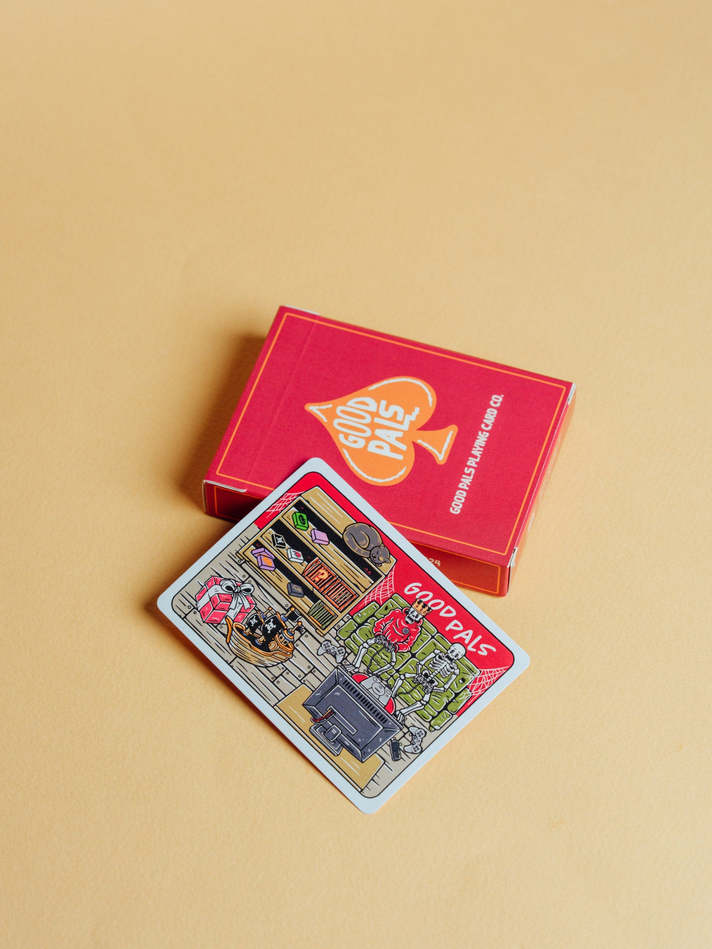 Good Pals Logo Playing Cards (Red)