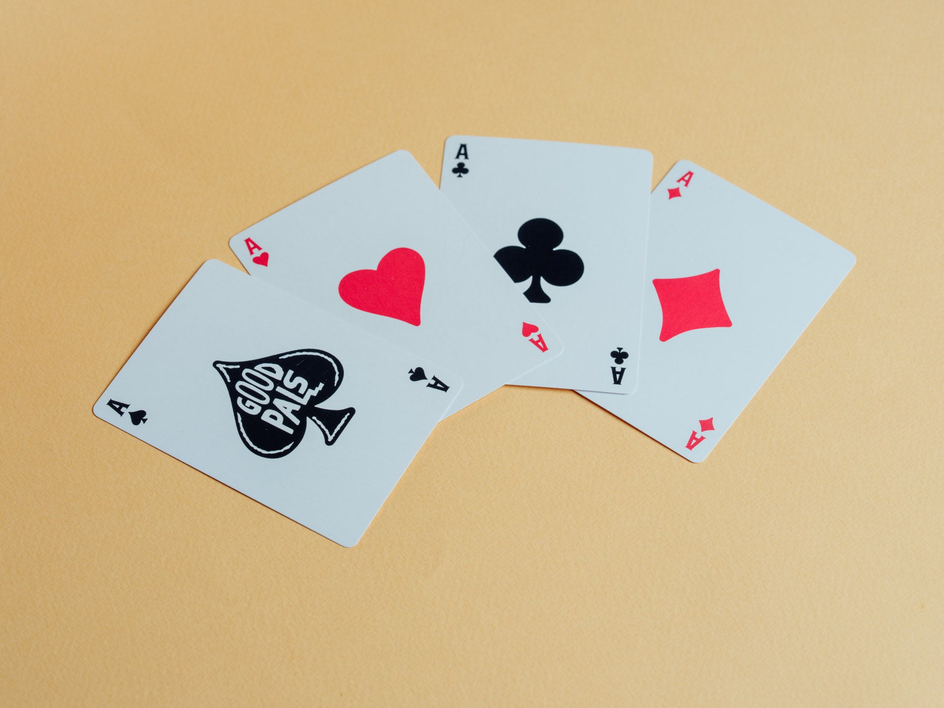 Good Pals Logo Playing Cards (Red)
