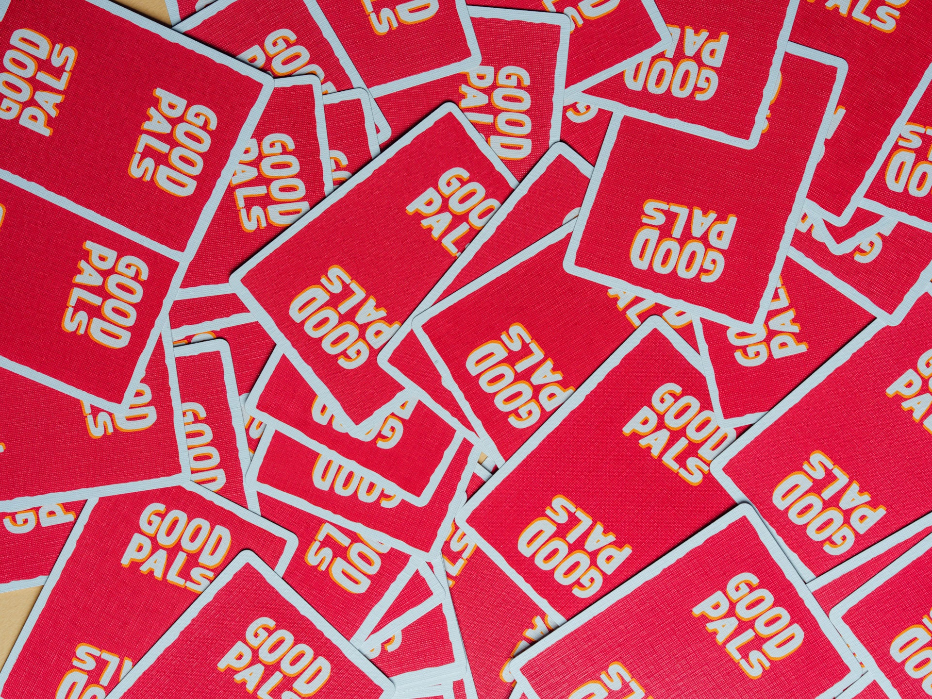 Good Pals Logo Playing Cards (Red)