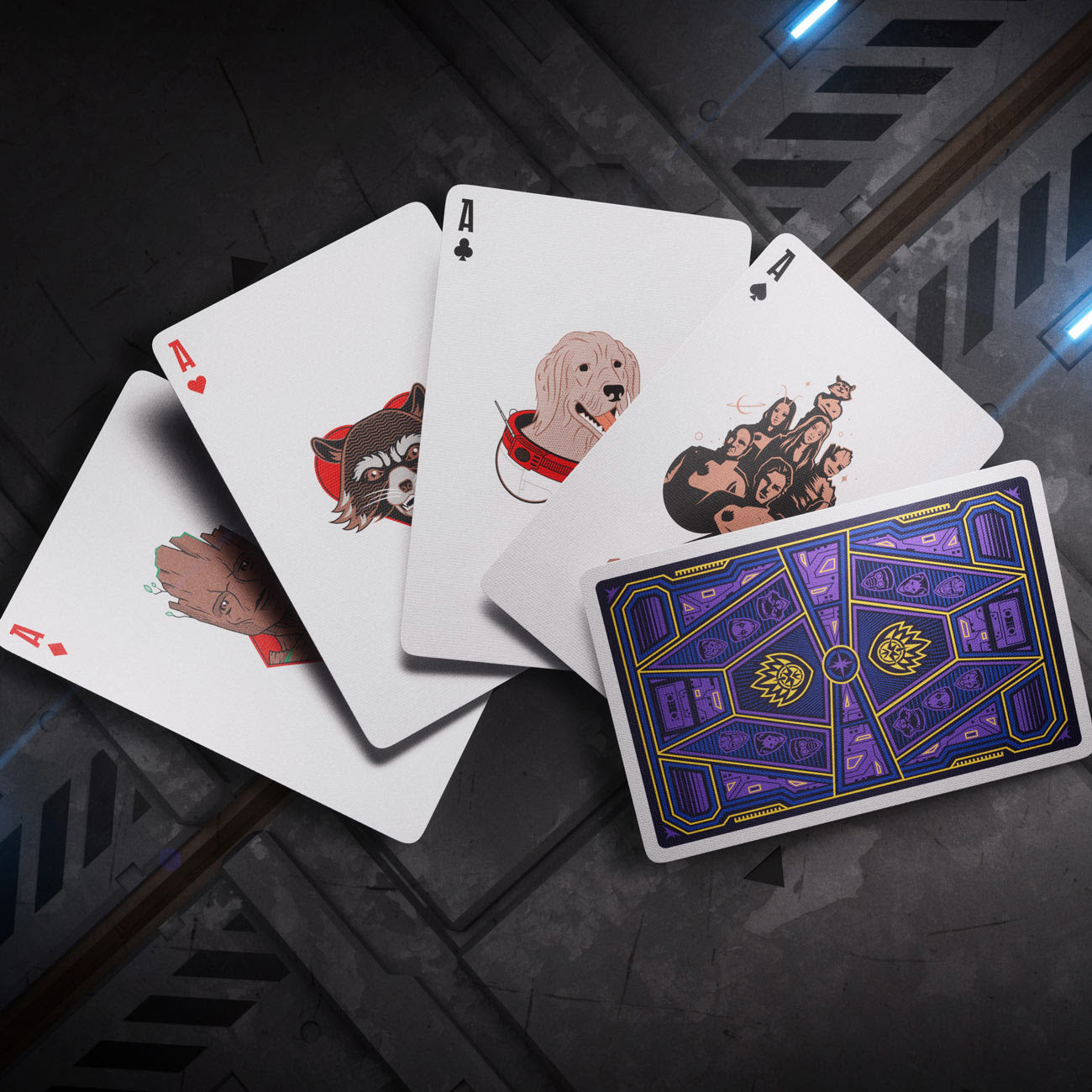 Guardians of the Galaxy Playing Cards - Theory 11