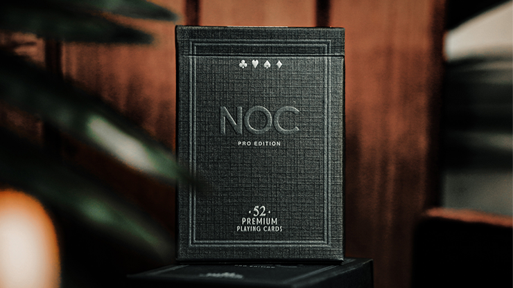 NOC Pro Playing Cards - (Burgandy, Greystone, Jet Black, Navy)