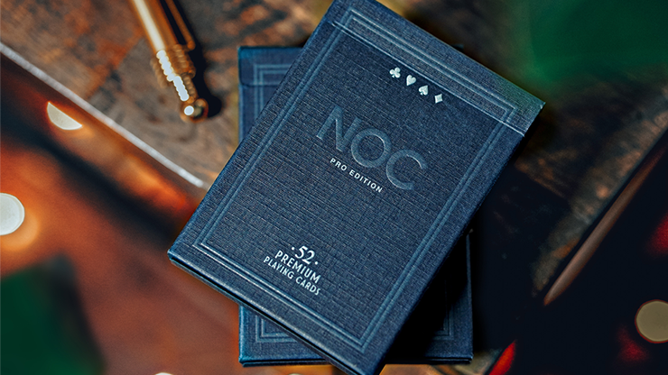 NOC Pro Playing Cards - (Burgandy, Greystone, Jet Black, Navy)