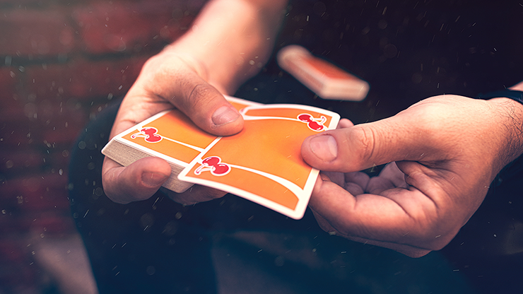 Cherry Casino (Summerlin Sunset Orange) Playing Cards