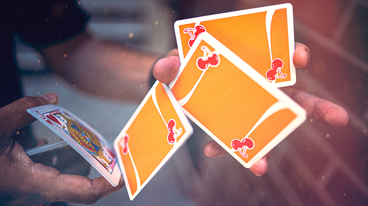Cherry Casino (Summerlin Sunset Orange) Playing Cards