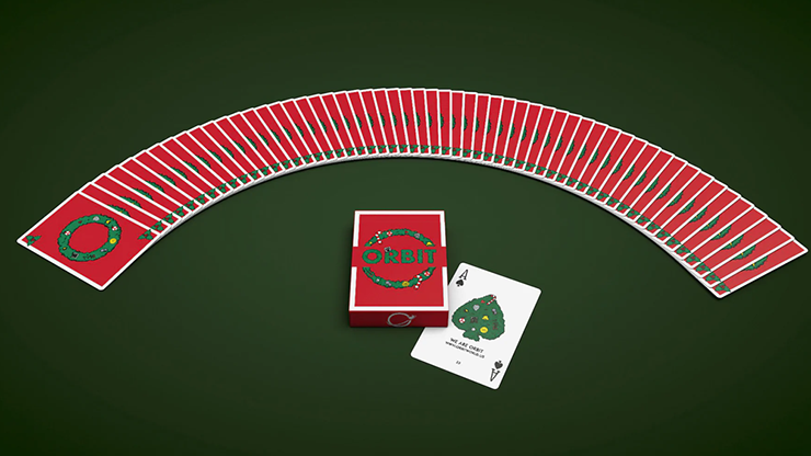 Orbit Christmas Edition Playing Cards (2022) *7 Days Delivery*