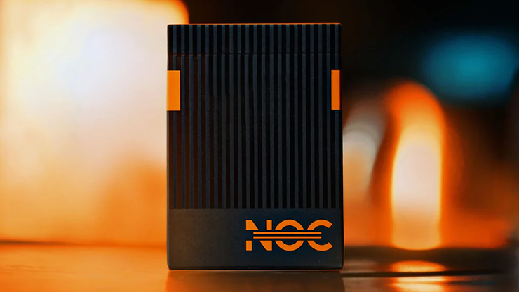 NOC 3000x3 Playing Cards (Black / Orange) - Alex Pandrea