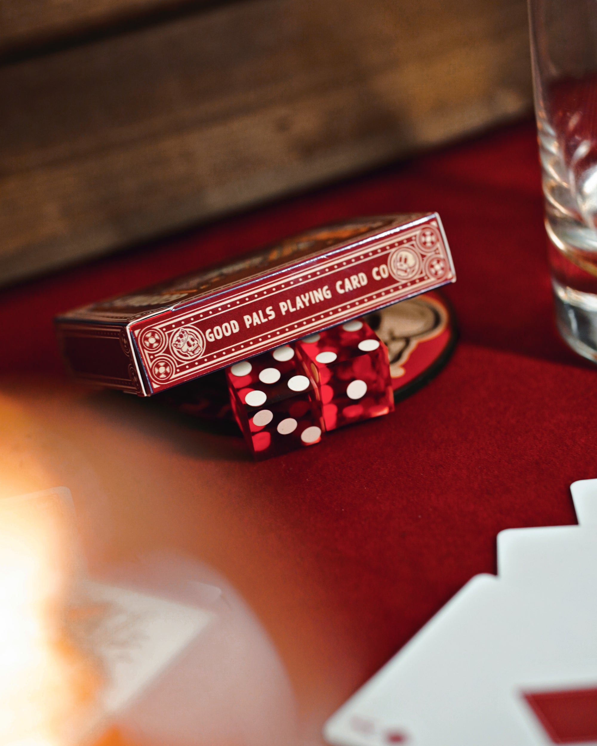 Chancers V2 Playing Cards (Burgundy) - Good Pals