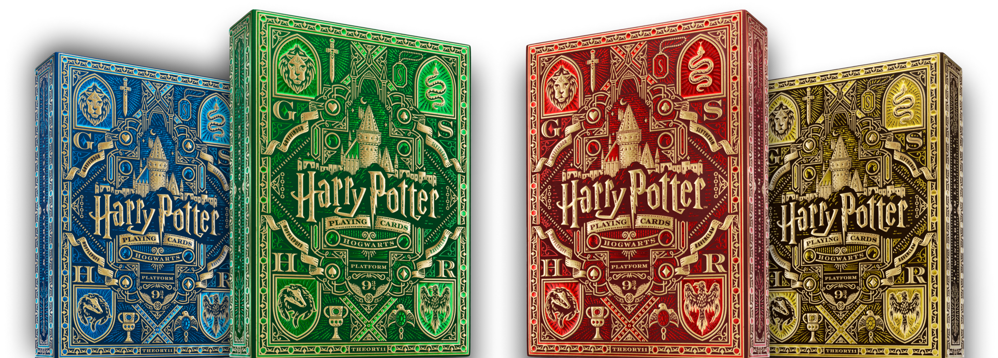 Harry Potter Playing Cards (4 Houses) - Theory 11