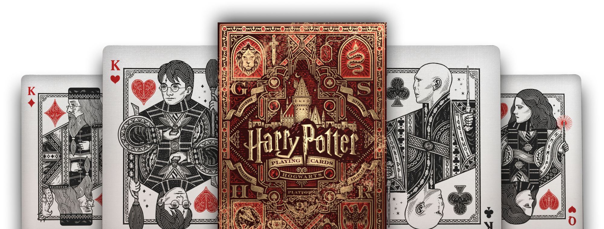 Harry Potter Playing Cards (4 Houses) - Theory 11