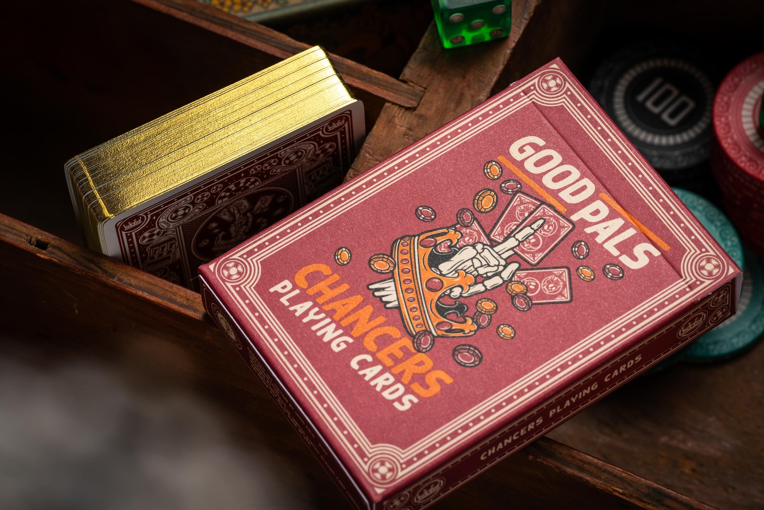 Chancing Card Chancers Playing Cards by Good Pals / The Card Inn