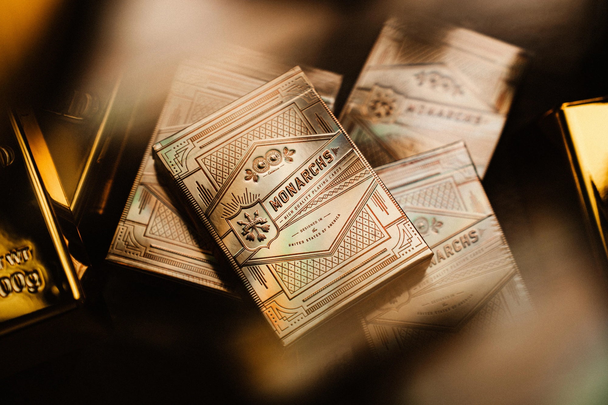 Monarch Prestige Edition Playing Cards (Gold) - Theory 11