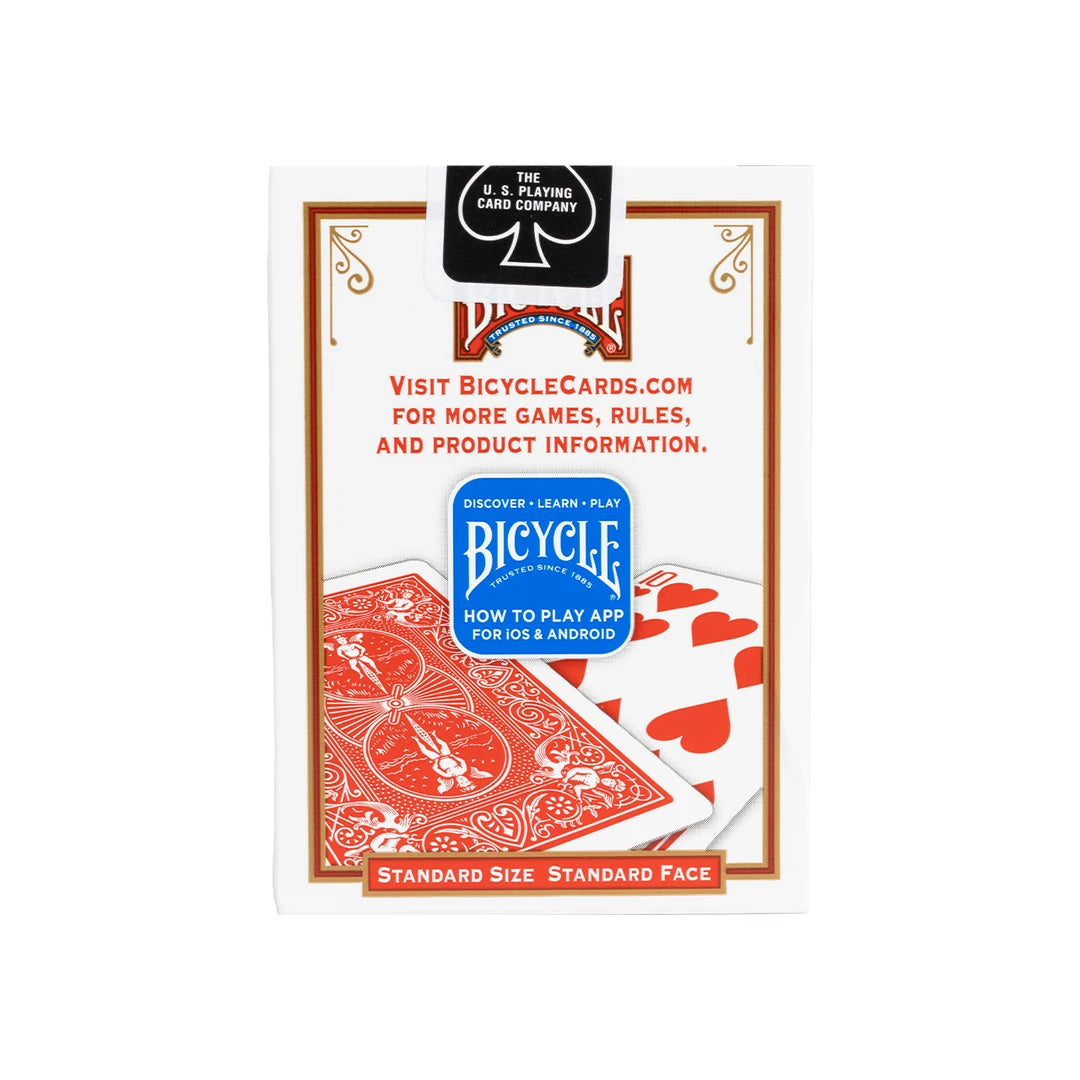 Bicycle Standard Rider Back Playing Cards (2 Pack) - Red / Blue