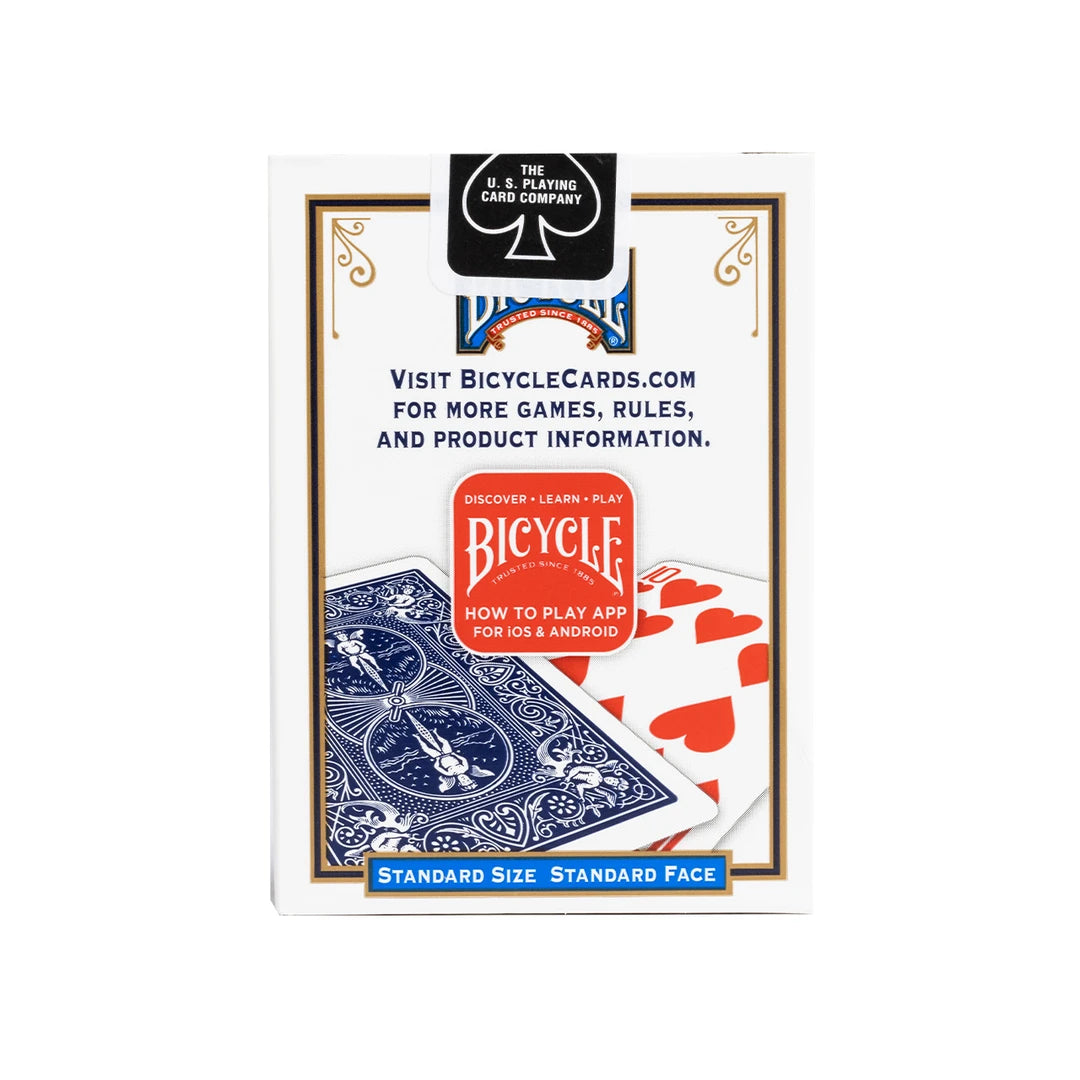 Bicycle Standard Rider Back Playing Cards (2 Pack) - Red / Blue