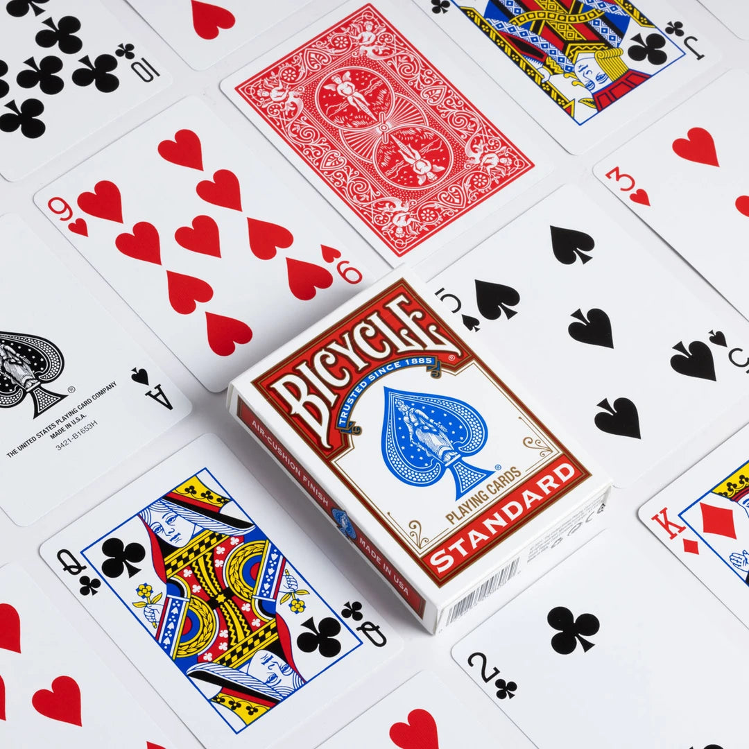 Bicycle Standard Rider Back Playing Cards (2 Pack) - Red / Blue
