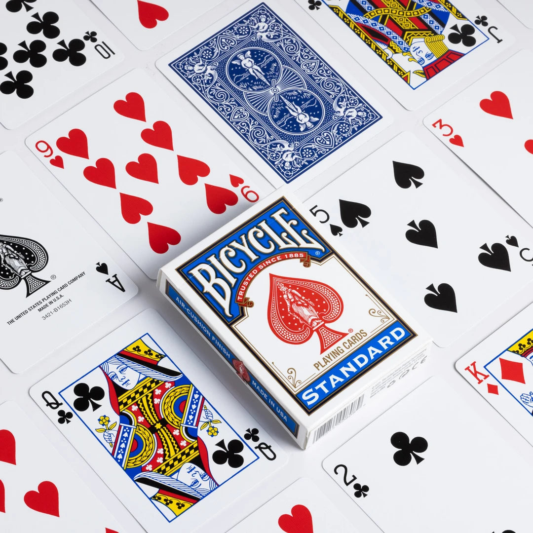 Bicycle Standard Rider Back Playing Cards (2 Pack) - Red / Blue