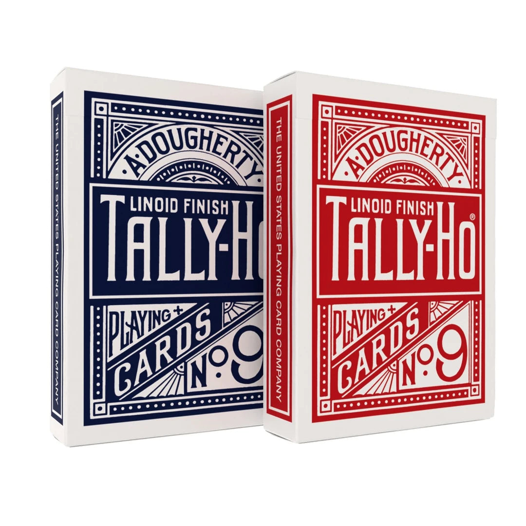 Tally Ho Circle Back Playing Cards (Red/Blue)