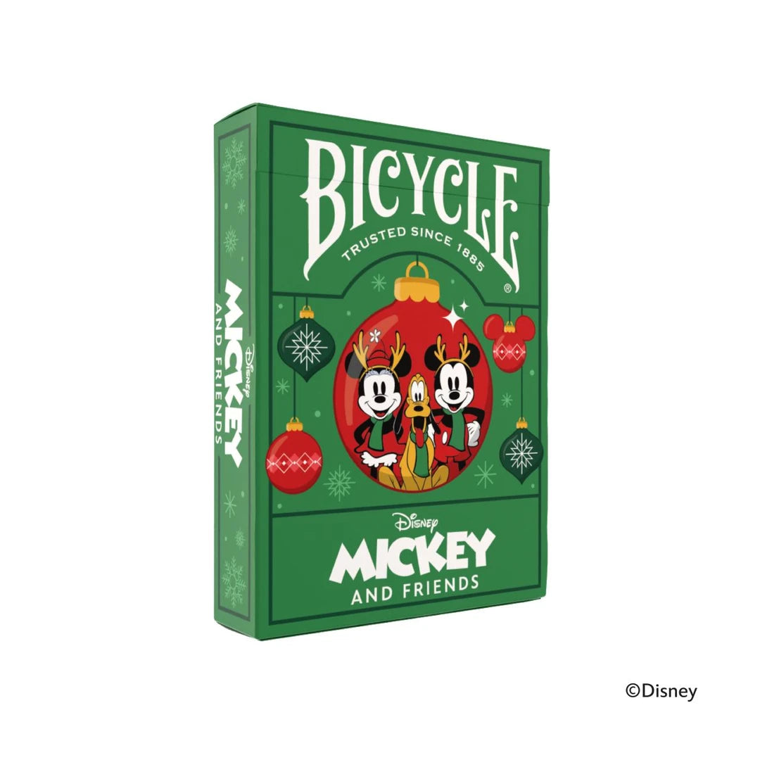 Bicycle Disney Mickey &amp; Friends Holiday Playing Cards